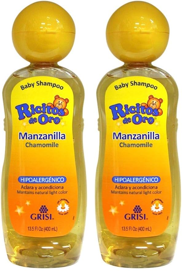 Ricitos de Oro, Shampoo, Chamomile, 13.5 oz (Pack of 2)