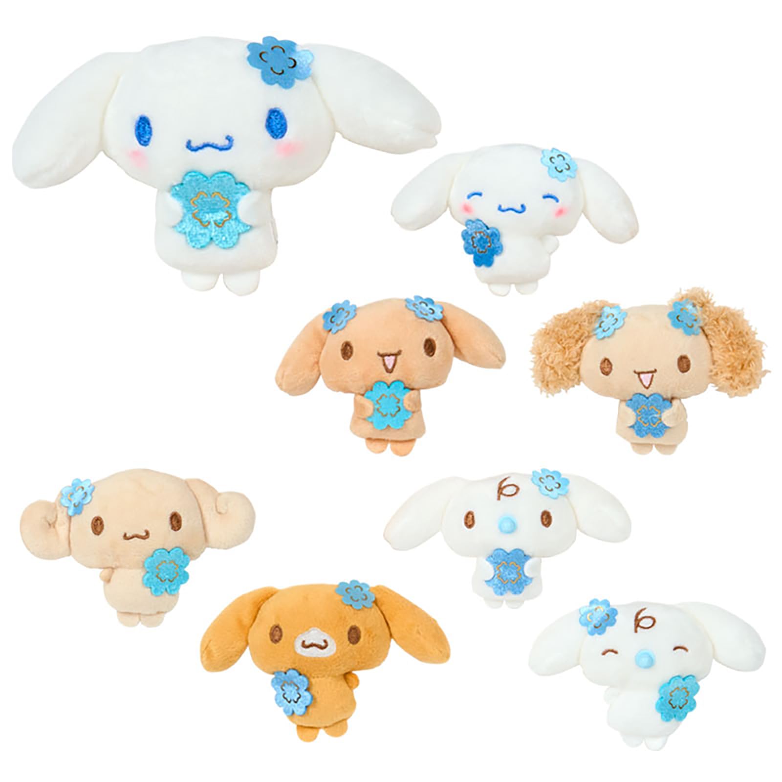 Sanrio 789135 Secret Mascot Brooch (Light Blue Clover) Cinnamore Roll : Toys & Games