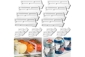 16-Piece Fridge Dividers: Space-Saving Organization for Every Freezer and Fridge