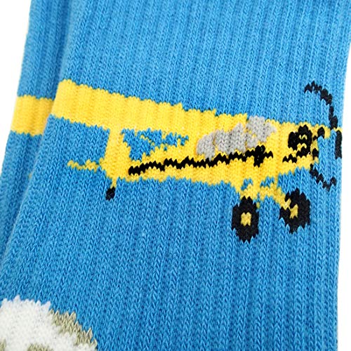 Bush Pilot Socks, Aviation-Themed Premium Crew Socks 1-Pair2