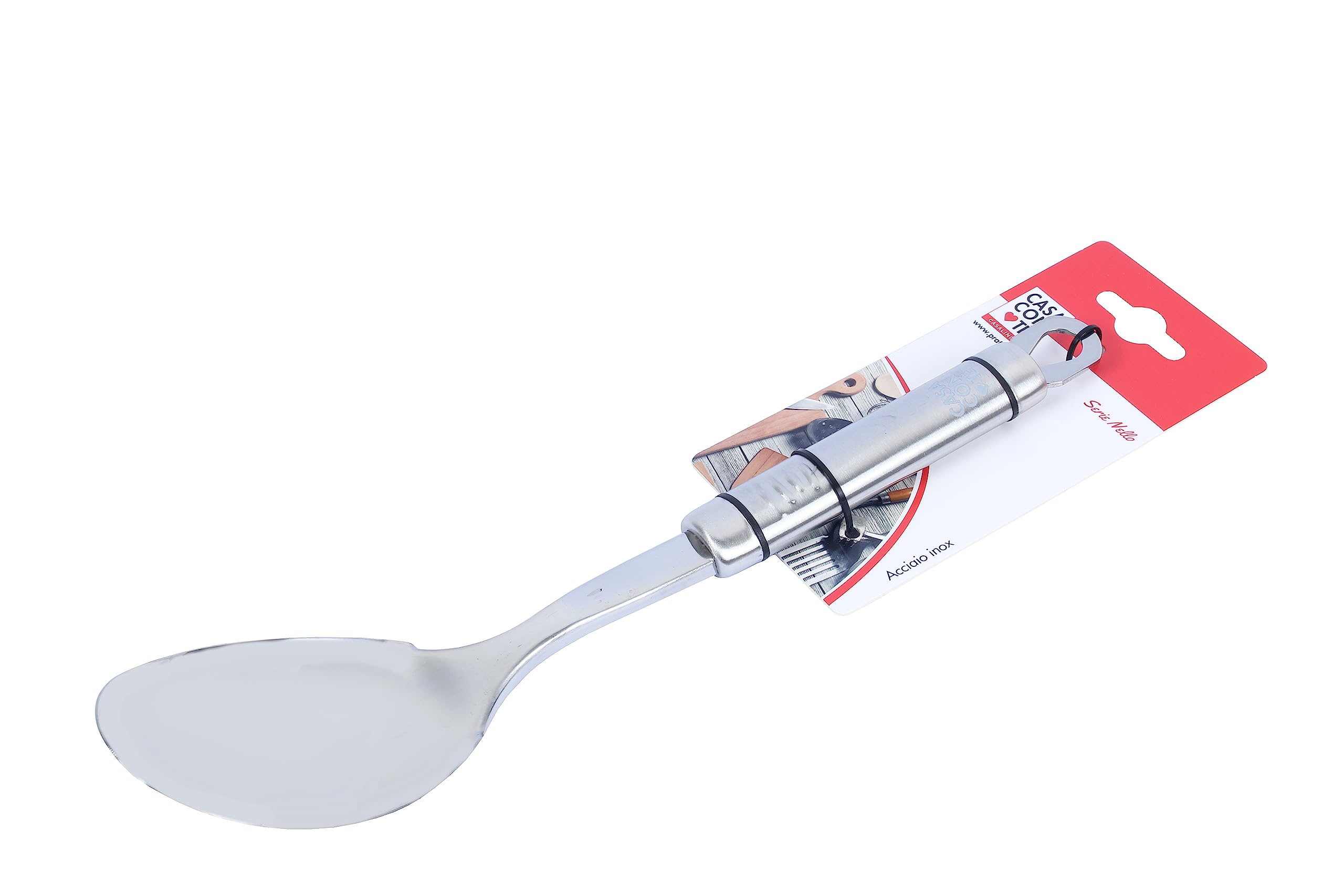 Cuillère en acier Pratesi au dîner pour partager vos repas