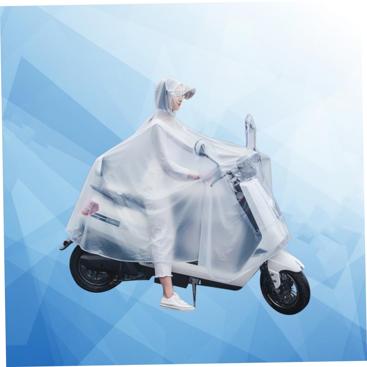 TOYANDONA Impermeabile Per Veicoli Elettrici Giacca Antipioggia Per Ciclismo Trench Per Adulti Poncho Antipioggia Per Adulti Impermeabile Per Esterni Pratico Impermeabile Impermeabile