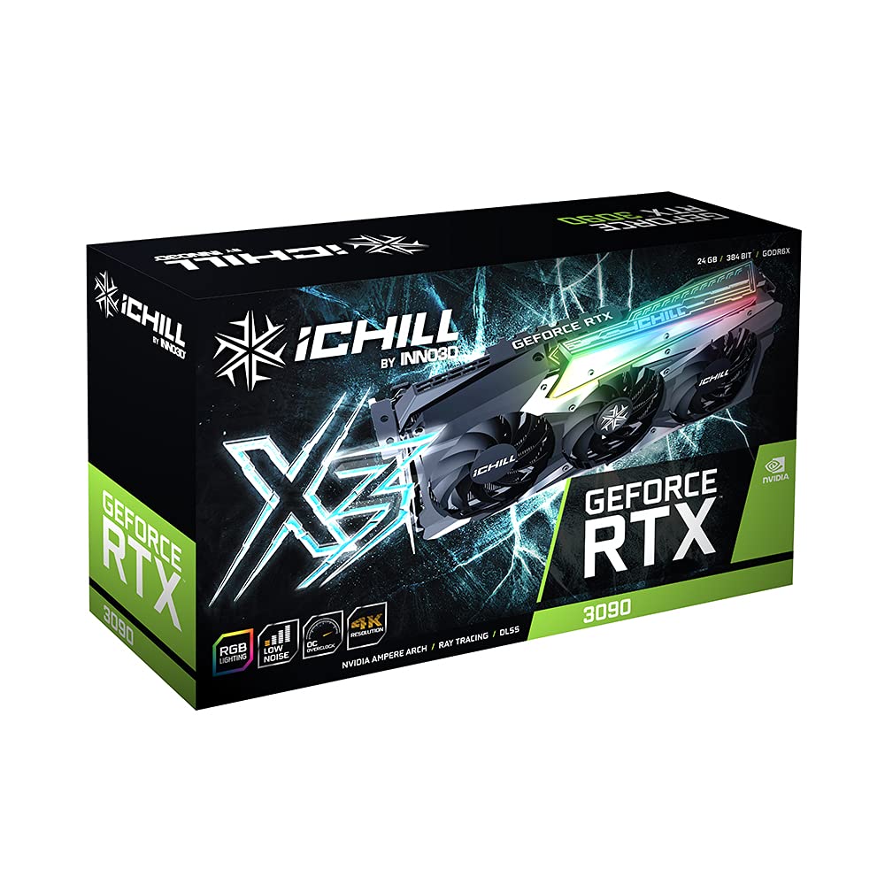 【3年保証】INNO3D GEFORCE RTX 3090 ICHILL X3 Inno3D C30903-246XX-1880VA37 - 商品情報 - 「アイ」から始まる