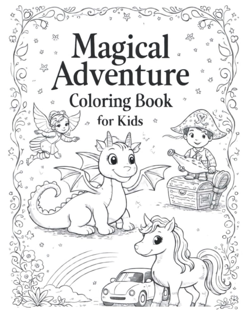 Magical Adventure Coloring Book for Kids