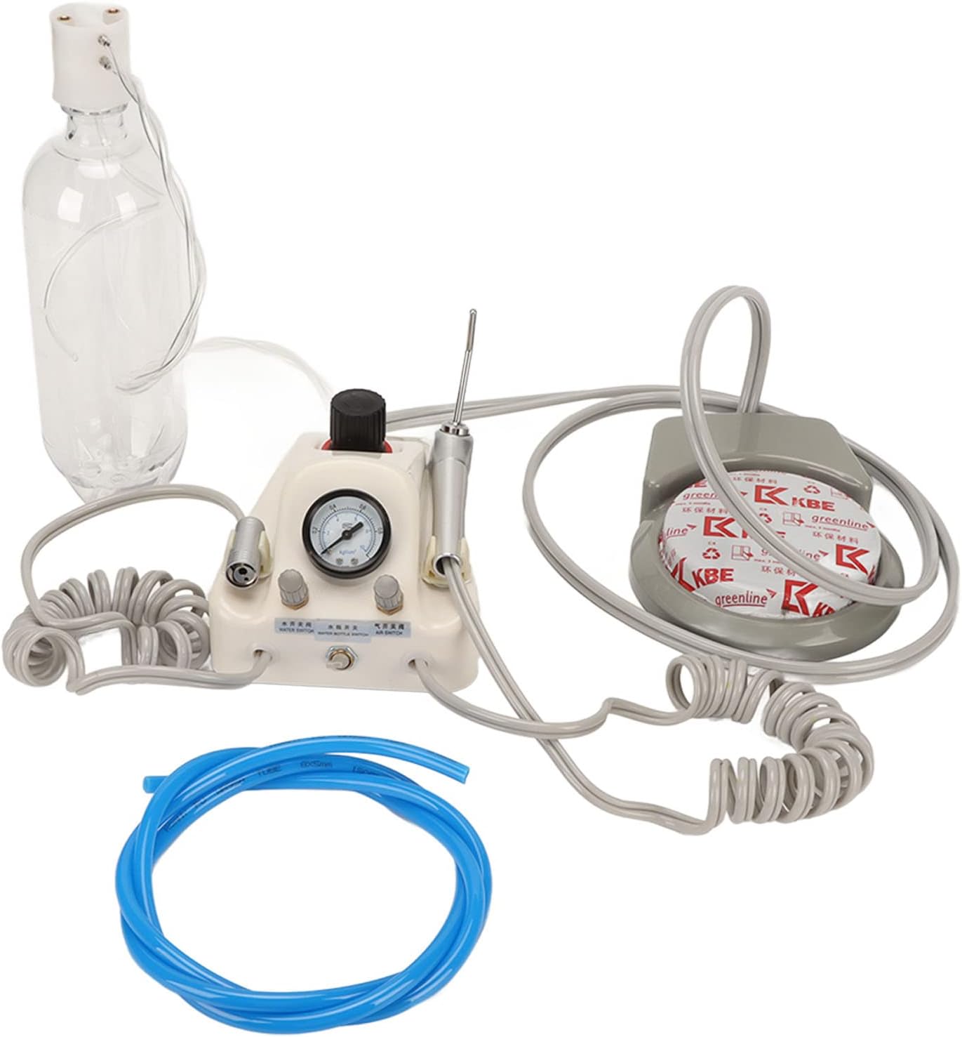 Turbine Unit Stainless Steel 2 Holes Portable Gas Control System Accessory