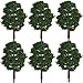 DOITOOL 20 Pieces Model Trees DIY Model Train Scenery Miniature Trees Diorama Trees Artificial Model Trees Railroad Scenery Architecture Trees Model, 9cm Model Trees