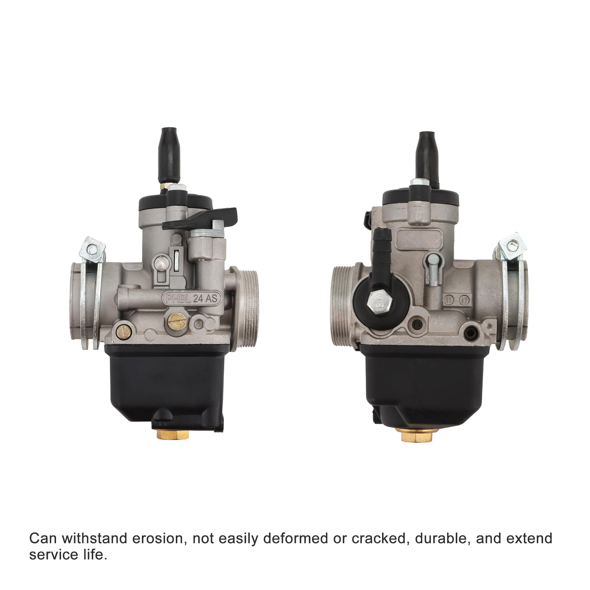 GOOFIT Carburador 24mm Phbl 24as Reemplazar Para Dellorto 2-Stroke 50-300cc Engine Scooter ATV UTV Dirt Pit Bike