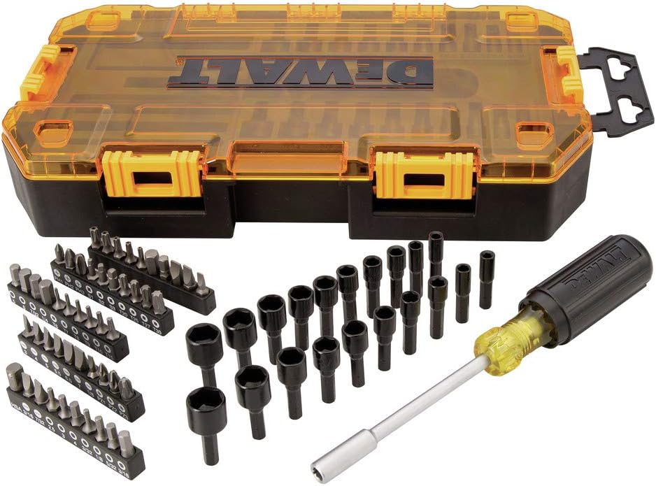 Screwdriver Bit Set with Nut Drivers, 71-Piece (DWMT73808)