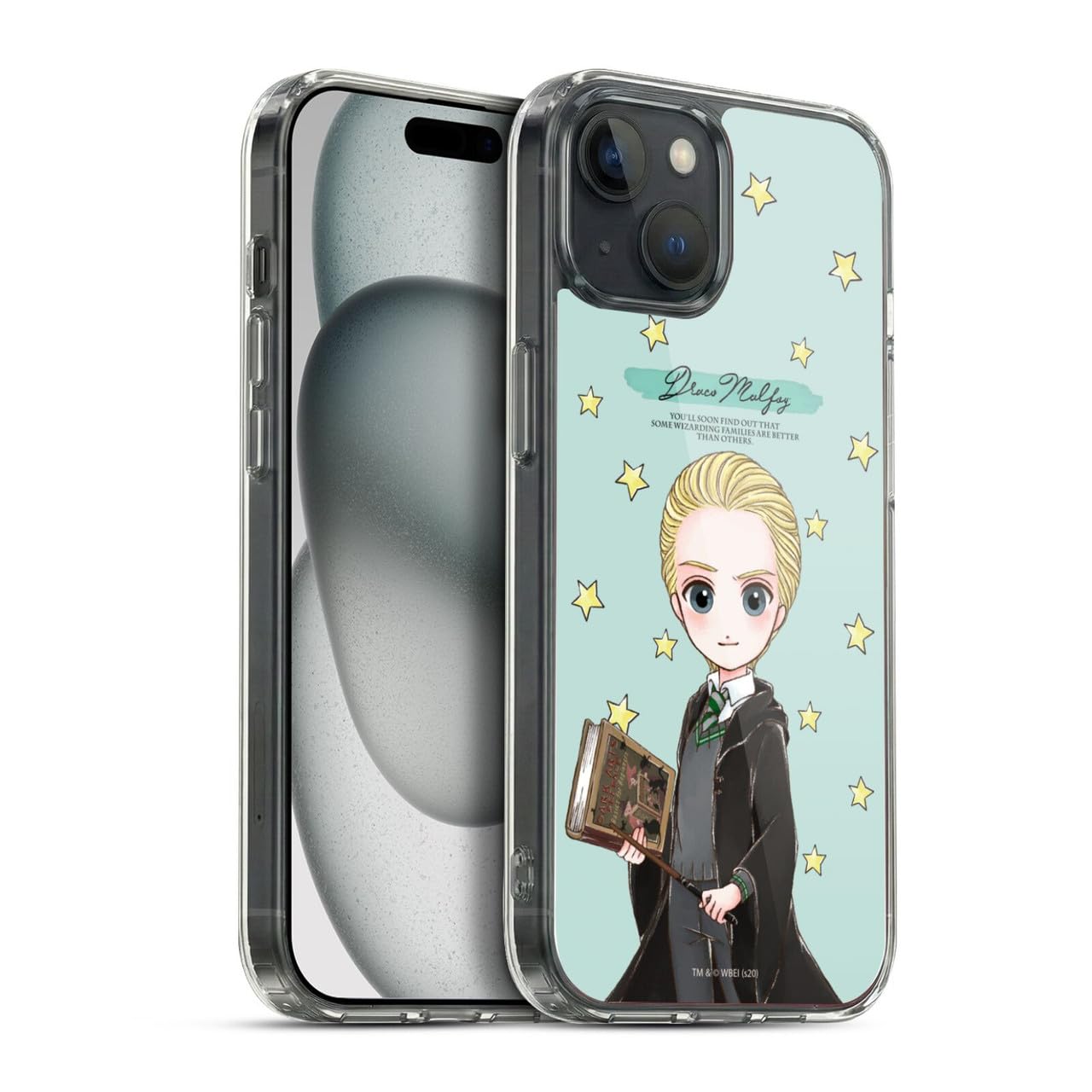 Head Case Designs Licenciado Oficialmente Harry Potter Patrón Luna Reliquias de la Muerte XXXVII Caso Funda de Gel Suave Compatible con Apple iPhone 12 / iPhone 12 Pro — view 186