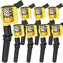 Bravex High Performance Curved Boot Ignition Coil for Ford F-150 Lincoln Mercury 4.6L 5.4L V8 Compatible with DG508 C1454 C1417 FD503 - coolthings.us