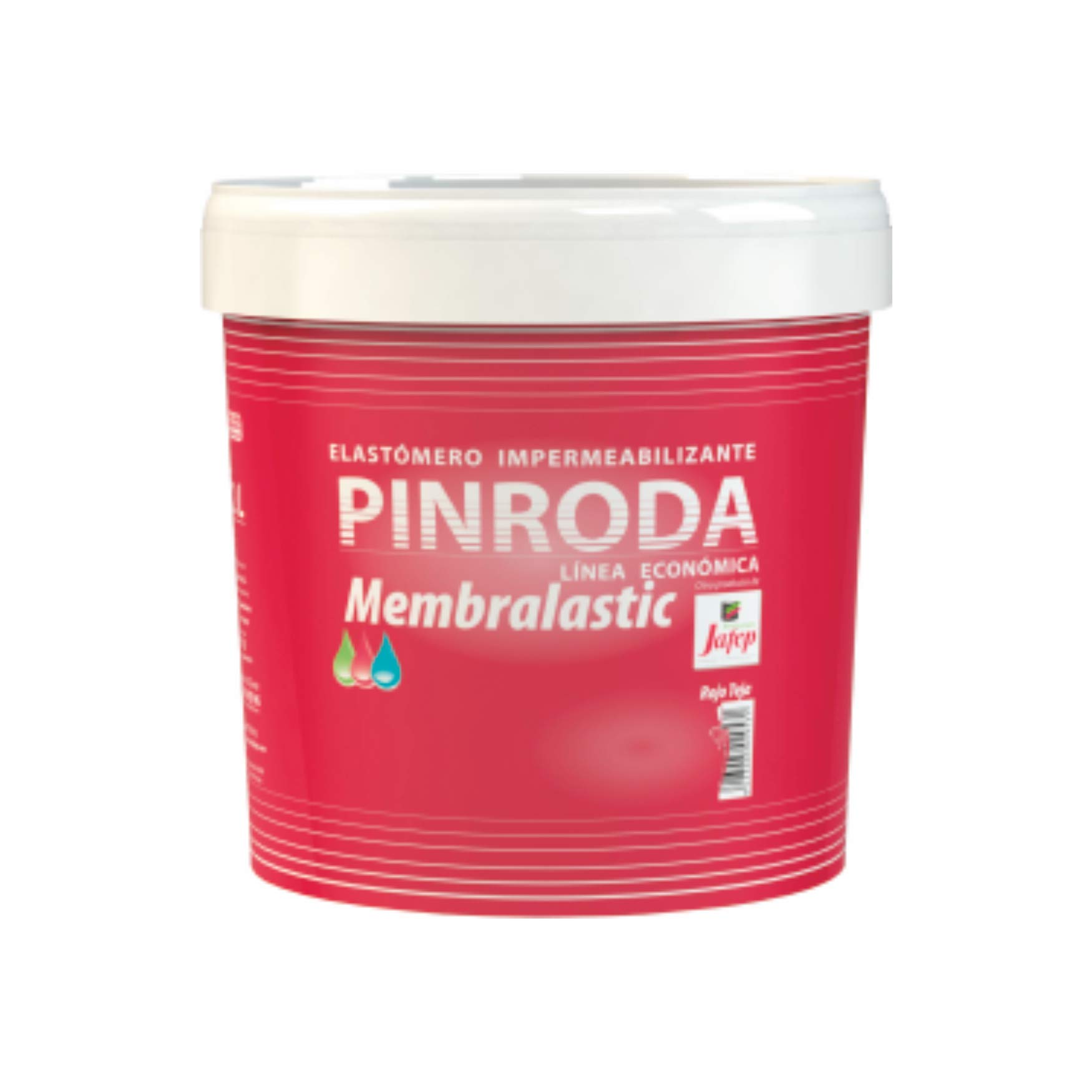 JAFEP PinRoda Membralastic Rojo Teja 12L