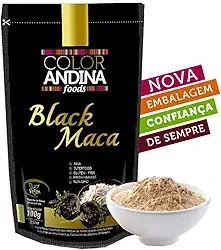 Maca Peruana Preta em pó Color Andina 100g