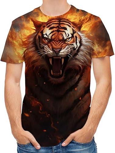 Camisetas para hombre - Camiseta suave ajustada con diseño gráfico