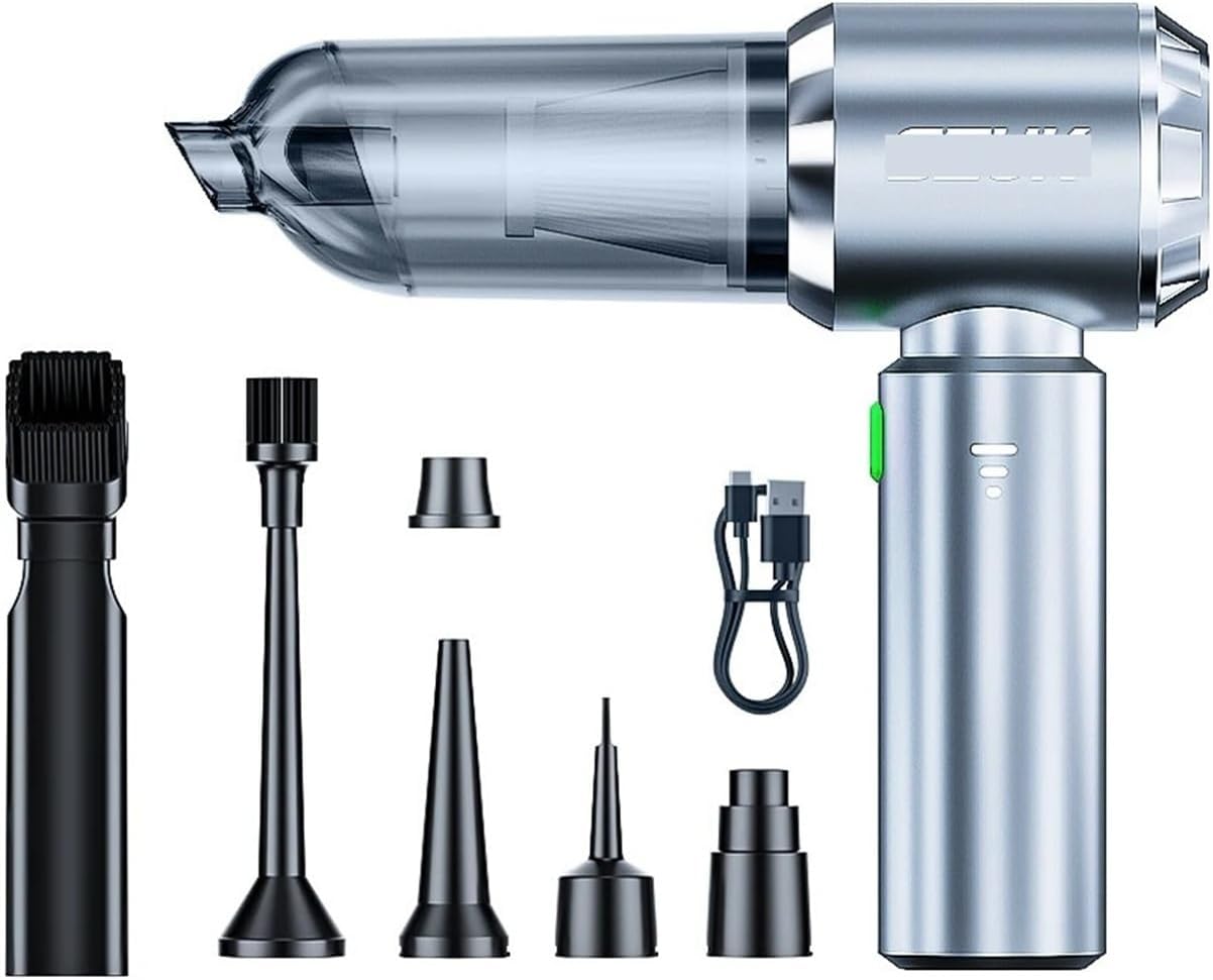 Car Vacuum Cleaner 180000PA Wireless Portable Cleaning Machine for Keyboard Powerful Mini Handheld Cleaner for Car and Home(Max 4hapa Bag)