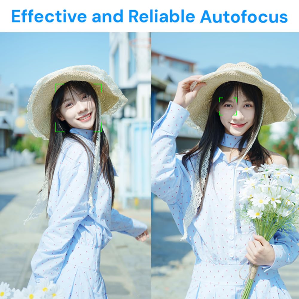 VILTROX AF 50 mm F2 FE - Lente de enfoque automático con gran apertura, compatible con cámaras Sony E-Mount sin espejo