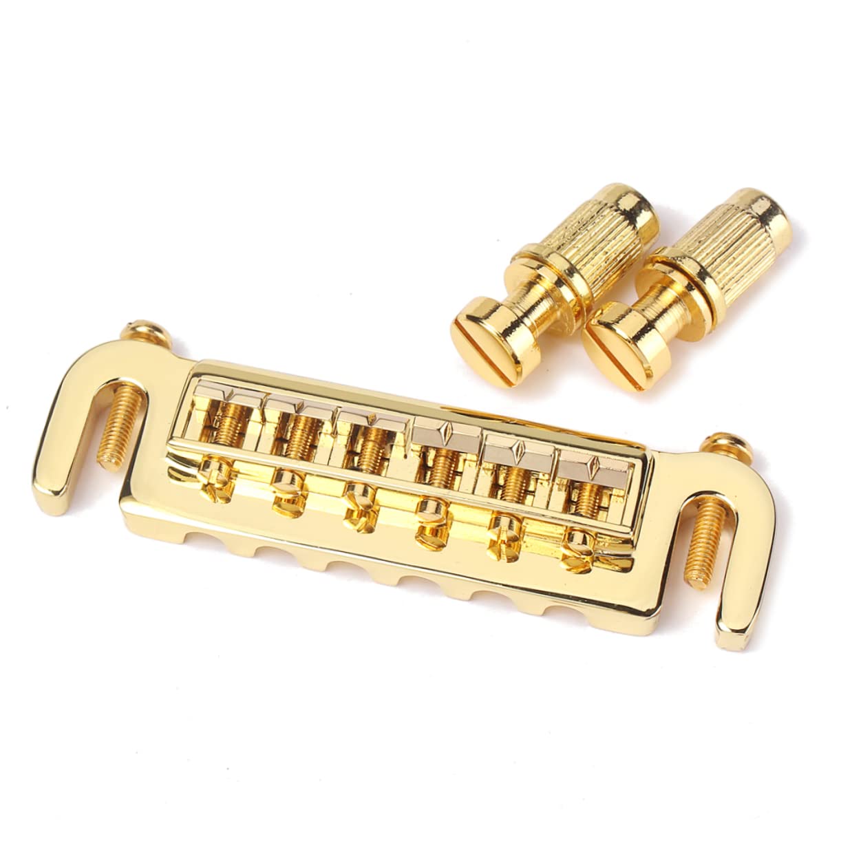 VICASKY Replacement Electric Guitar Bridge Saddle Roller Saddle Guitar Accessories for Tailpiece