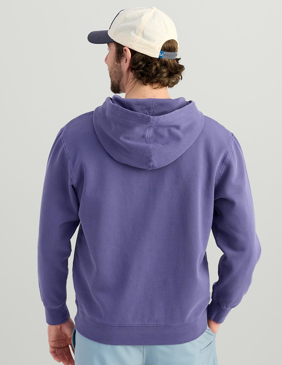 HUK mens Cotton Fleece Hoodie, Soft, Warm, Comfortable Hooded Sweatshirt Pullover for Men - Image 5