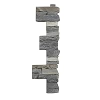Vista 37 de Sedona - Paneles de piedra sintética, Gris, AMNWSSPNBW