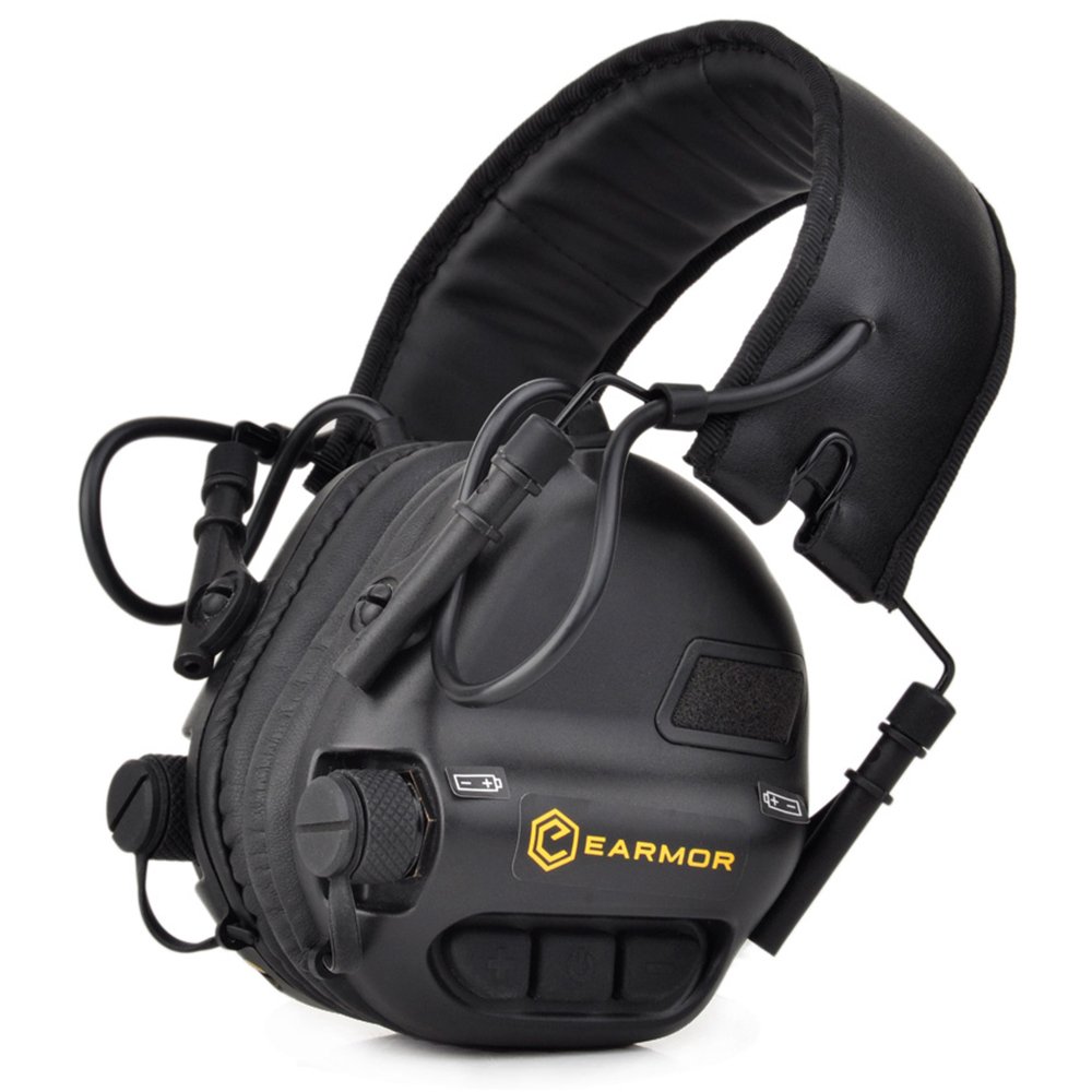 Electronic Hearing Protection Auricolare paraorecchie con ingresso AUX serie M31 sopprime Nocivo rumore Gunshot ampliando suoni di basso livello