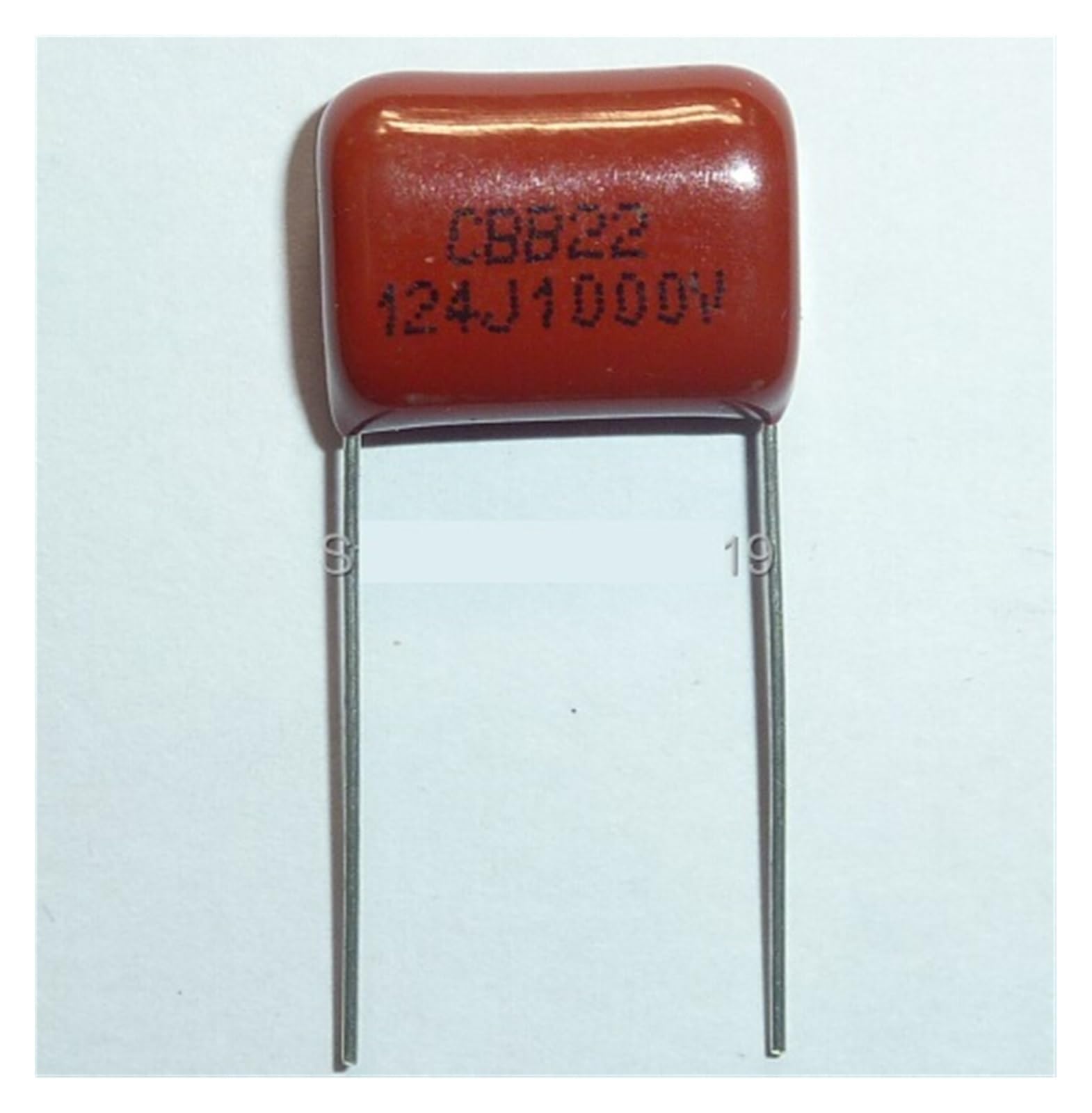 AARTERZZA 20pcs CBB Capacitor 124 1000V 124J 1KV 0.12uF 120nF P15 CBB22 Metallized Polypropylene Film Capacitor