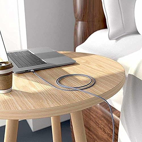 Miniatura 7 de Cable de carga rápida USB C a USB C de 20 pies de largo, cable tipo C compatible con MacBook ProAir, iPad ProAir, Samsung Galaxy S21 S20 Note 20 10,