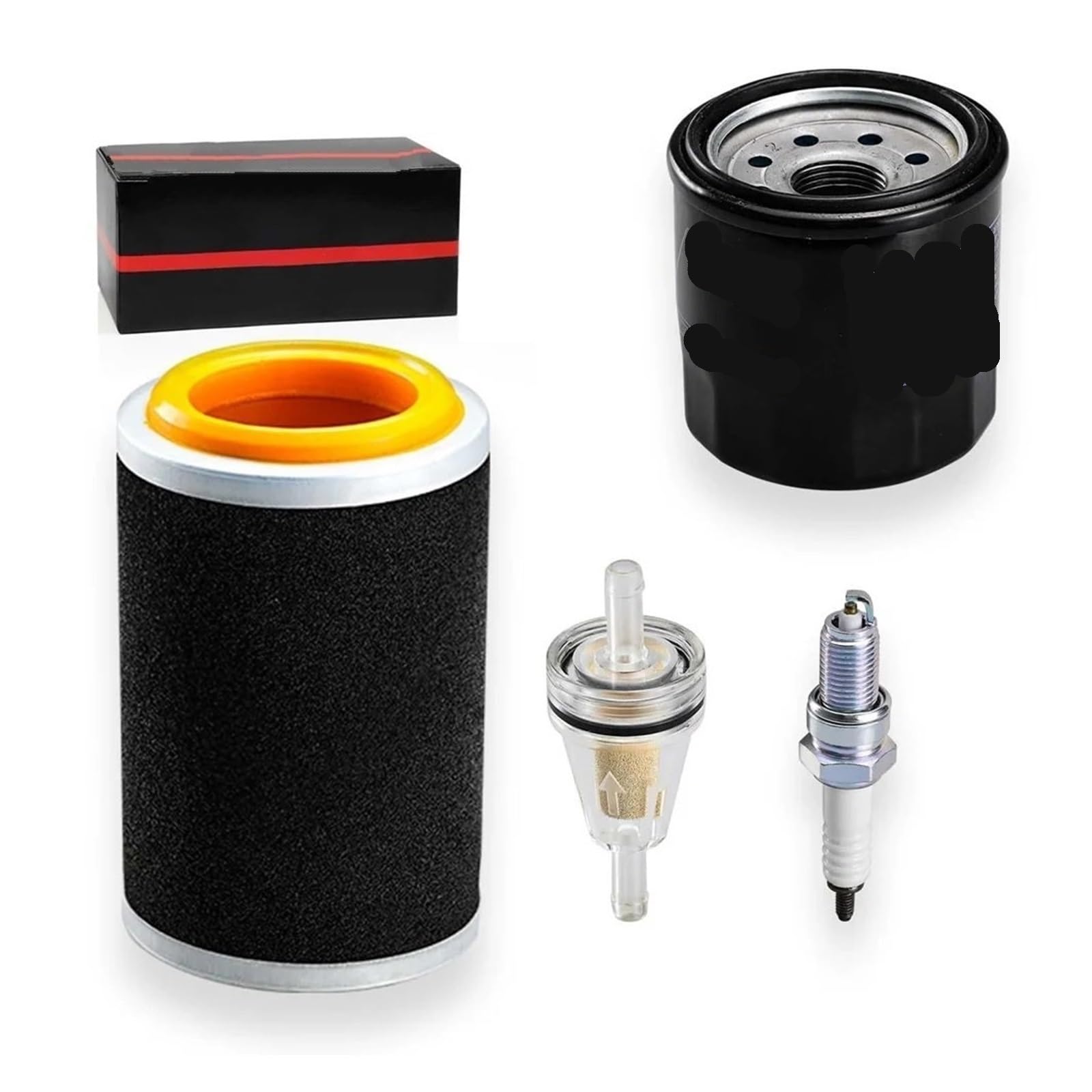 Filtr Powietrza I Klatka Prowadząca Zestaw Filtrów Oleju Pasuje Do Yamaha Grizzly 350 400 450 Bruin Kodiak Wolverine 5UH-E4458-00-00 Filtr powietrza wkład
