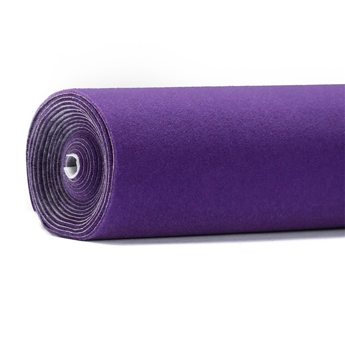 Self-Adhesive Velvet Fabric Sticky Flocking Fabric 59 * 19.68 inches for DIY Projects(23 Purple)