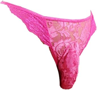 aishani Mens Lace Mooning Pouch Panties Bikini Male Briefs Underpants