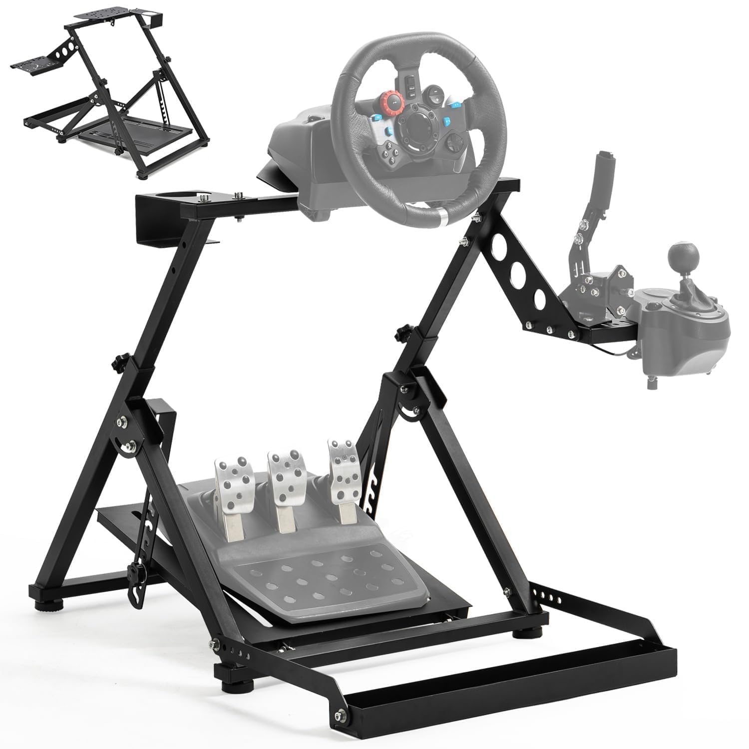 t*g様 vogal stand Amazon.com: Gazzyt X-frame Racing Wheel Stand New Upgrade Fit for