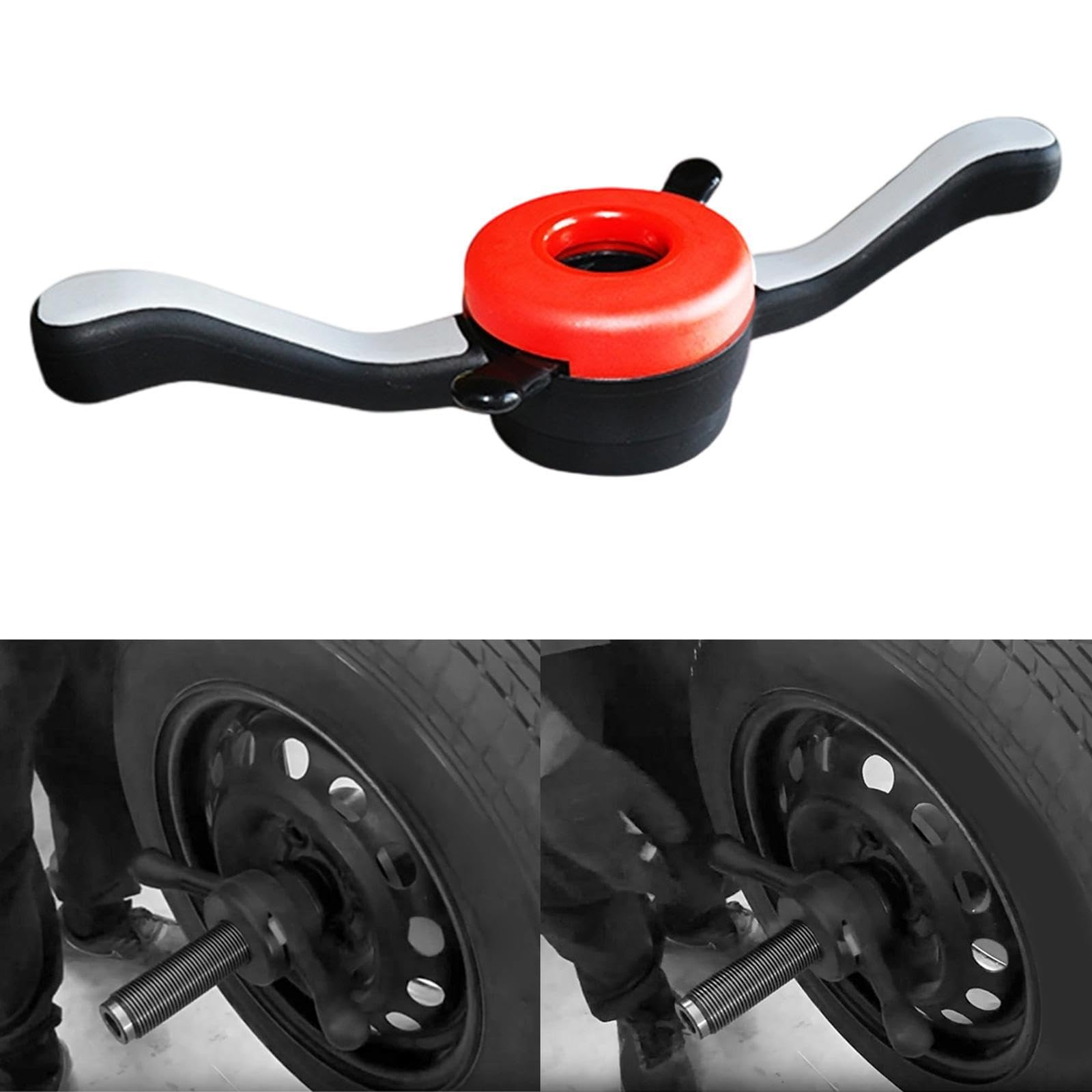 Tuerca de Central de Balanceo de Rueda para Automóvil Accesorio Rápido Herramienta para Cambio de Neumático Material Pp Adecuada para Reparación D, Id 38 Mm
