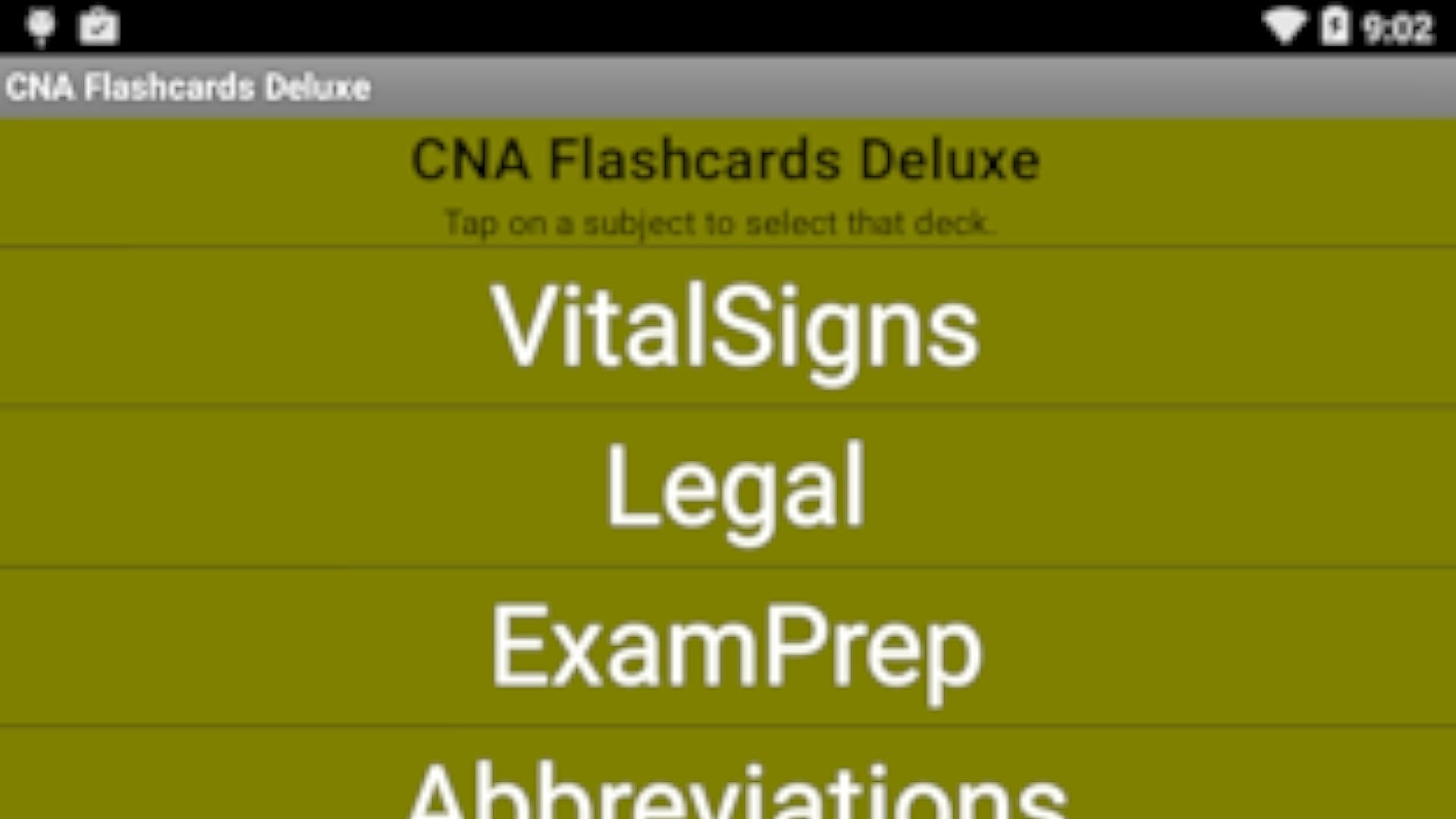CNA Flashcards Deluxe App on Amazon Appstore