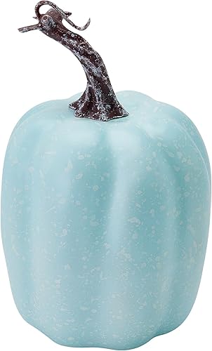 Miniatura 3 de woshilaocai 7 calabazas artificiales, decoración de cosecha de otoño, Acción de GraciasHalloween, vacaciones, decoración de casa de campo para el