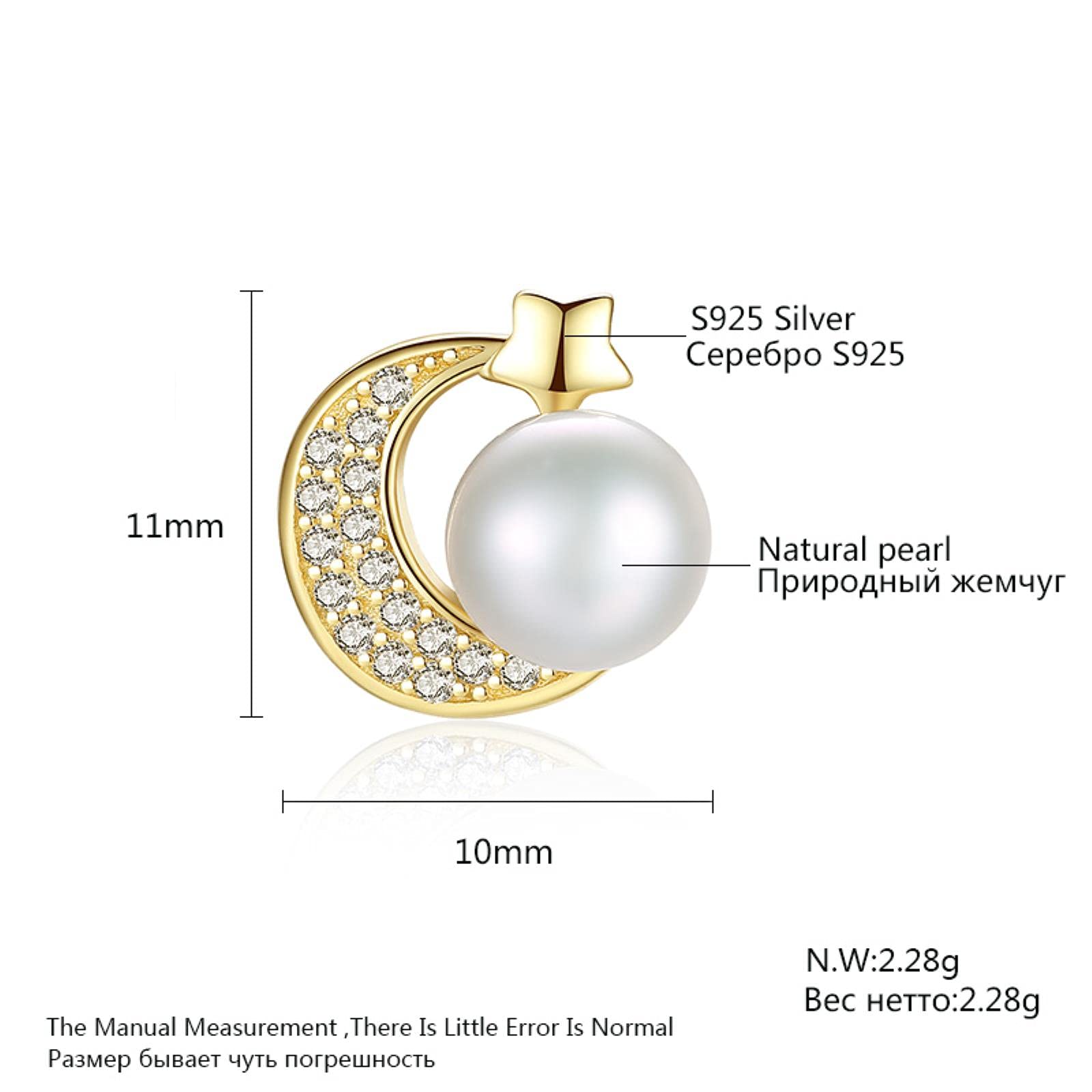 MicLee Orecchini A Pesciolini Marini In Argento Sterling S925 – Vita Marina – Gioielli Ipoallergenici Di Lusso Per Donna – Regalo