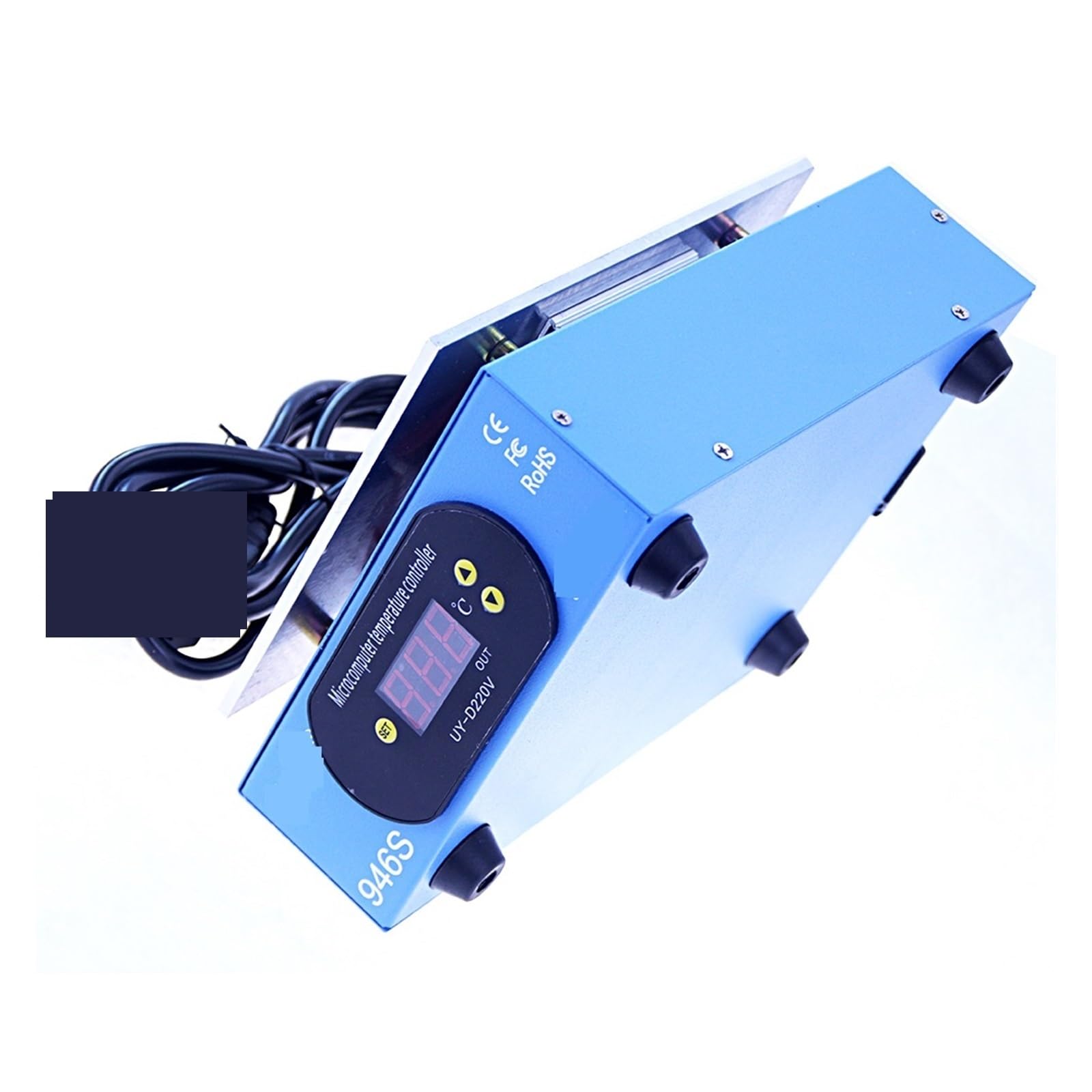VChics Vorwärmstation 946S Vorwärmstation 400 W LCD Digital 140 x 200 mm Plattform-Heizplatte for LCD-Bildschirm-Trennmaschine(Package1)