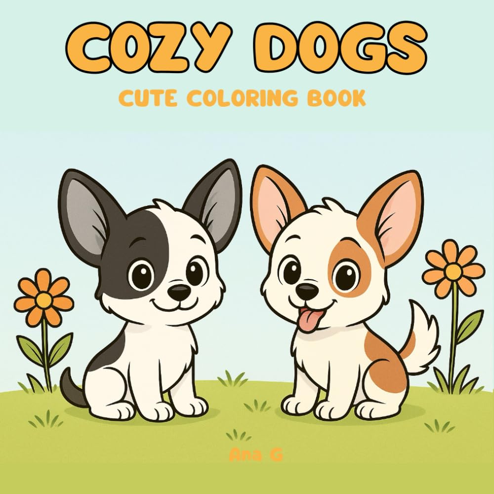 COZY DOGS: CUTE COLORING BOOK