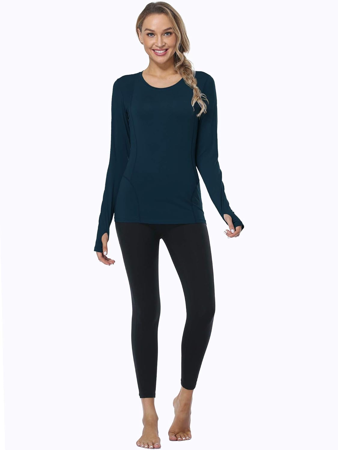 CADMUS Quick-Drying Running Long Sleeve Shirt for Women Workout Shirts - Image 4