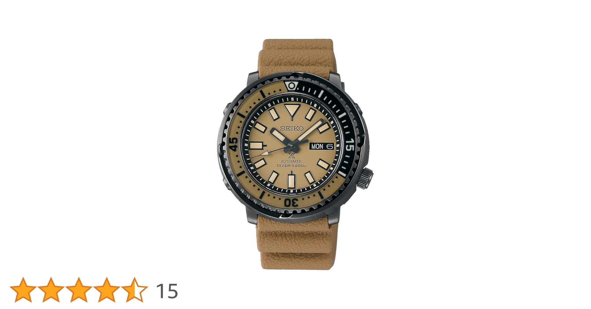 SEIKO SRPE29K1 自動巻き 腕時計 200m防水 ベージュ