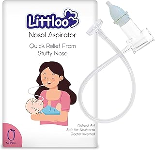 Littloo Nasal Aspirator for Babies | Effective and Safe Congestion Relief with Snotscuker Mechanism-picture-26