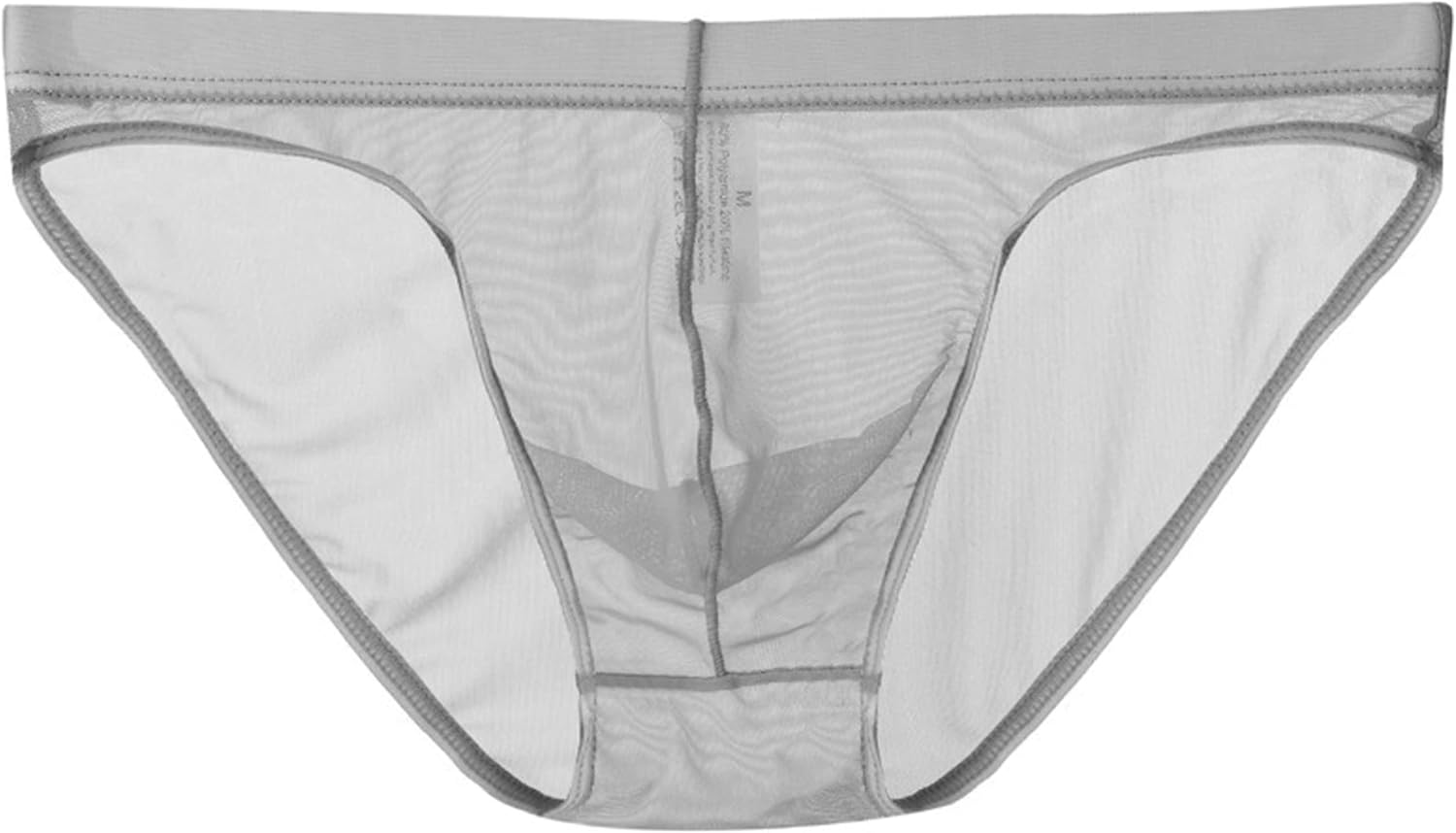 Slip Uomo Comodo Seta Ghiaccio Vita Bassa Perizoma Intimo - Foto 11