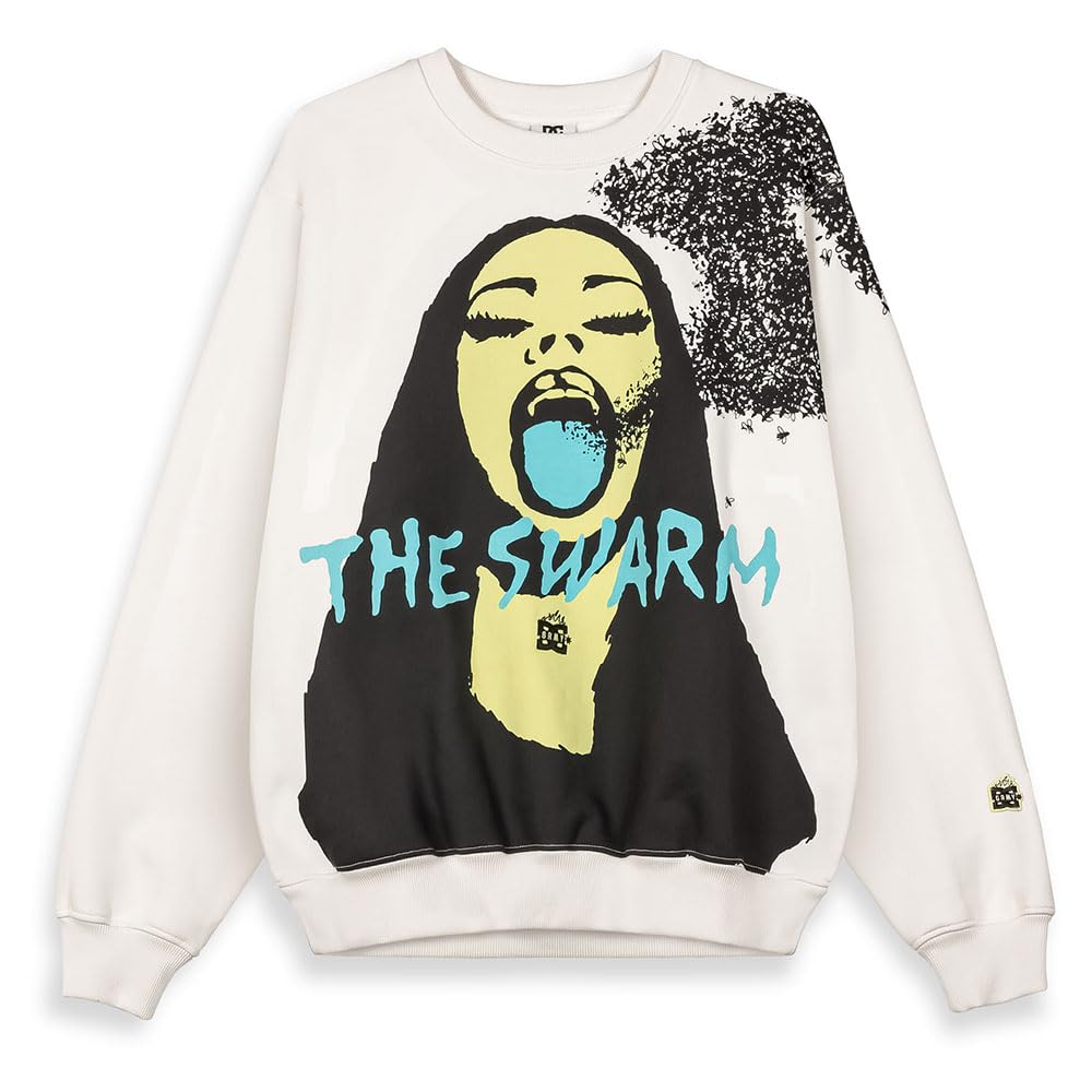 GRIMEY The Swarm DC Shoes X Raw Honey Vintage Sweatshirt L