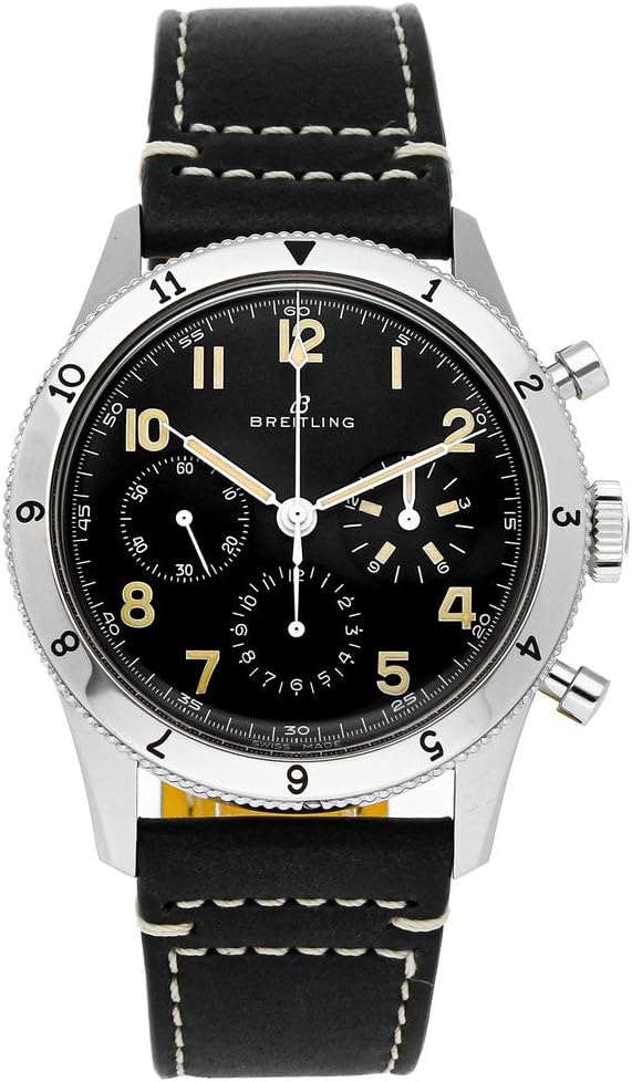 ブライトリング 機械式手巻き AVI Ref 765.1953 限定版 腕時計 ブラック, ブラック///ホワイト, ストラップ Amazonで販売中 ブライトリング 機械式手巻き AVI Ref 765.1953 限定版 腕時計 ブラック, ブラック///ホワイト, ストラップ Amazonで販売中