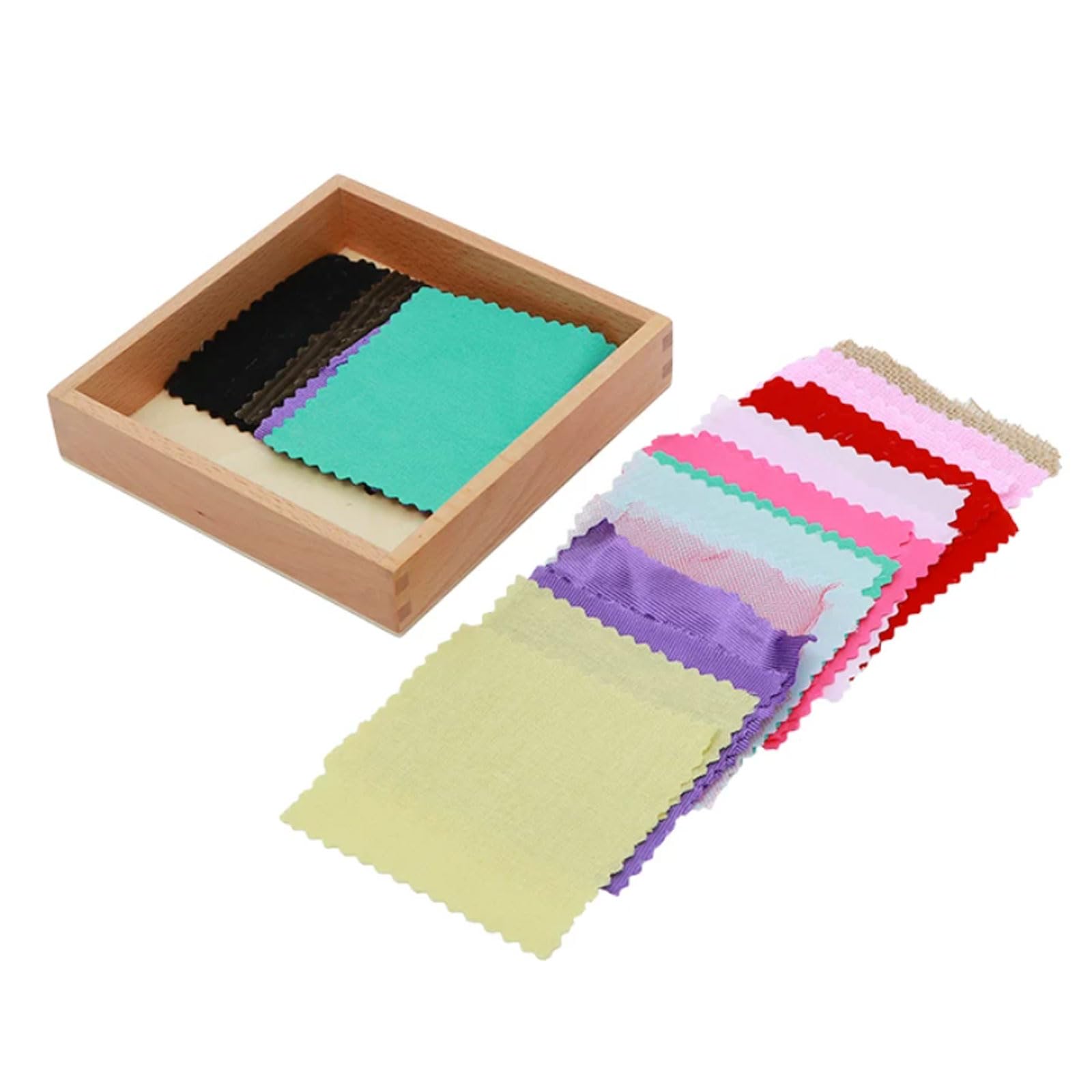 ttnmrc Montessori Fabric Box Sensory Teaching Aid