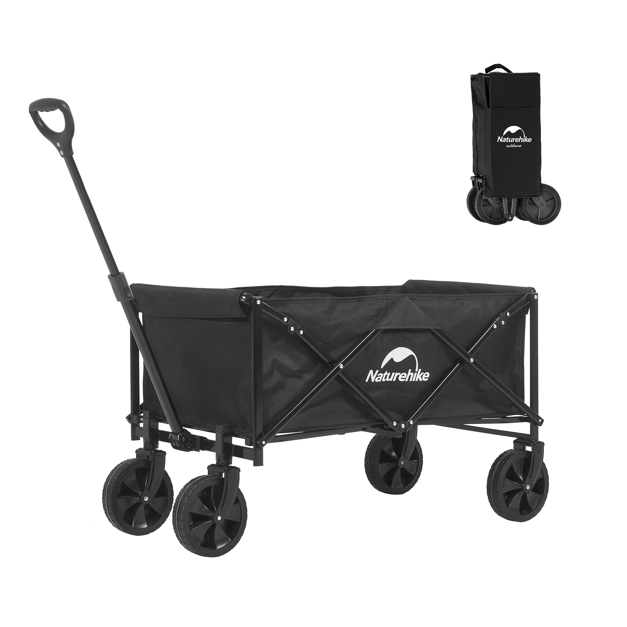 キャンプ設営用具 Naturehike Mini 折りたたみキャリーワゴン 110L