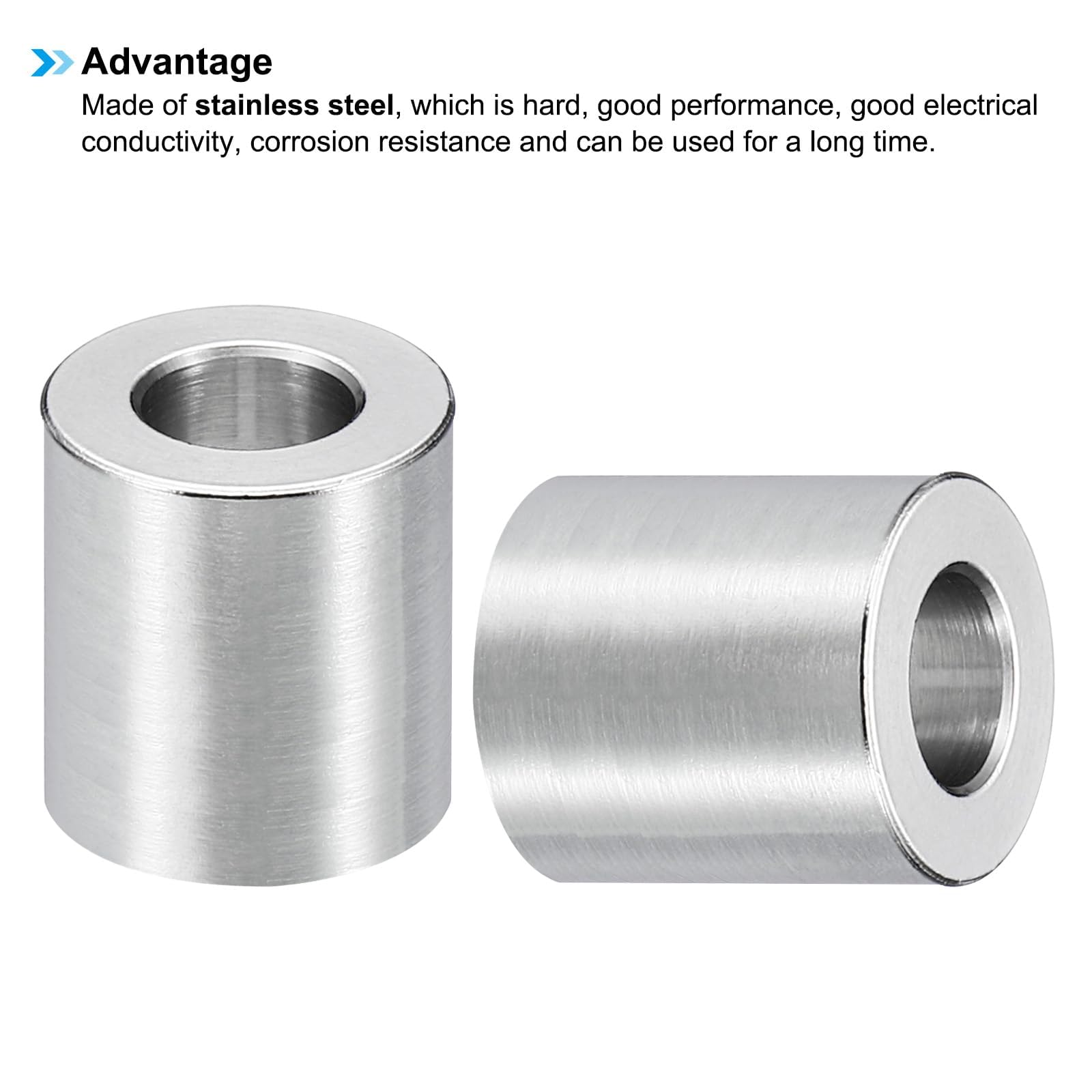 TA-VIGOR 2Pcs M8 Aluminum Spacer - Image 4