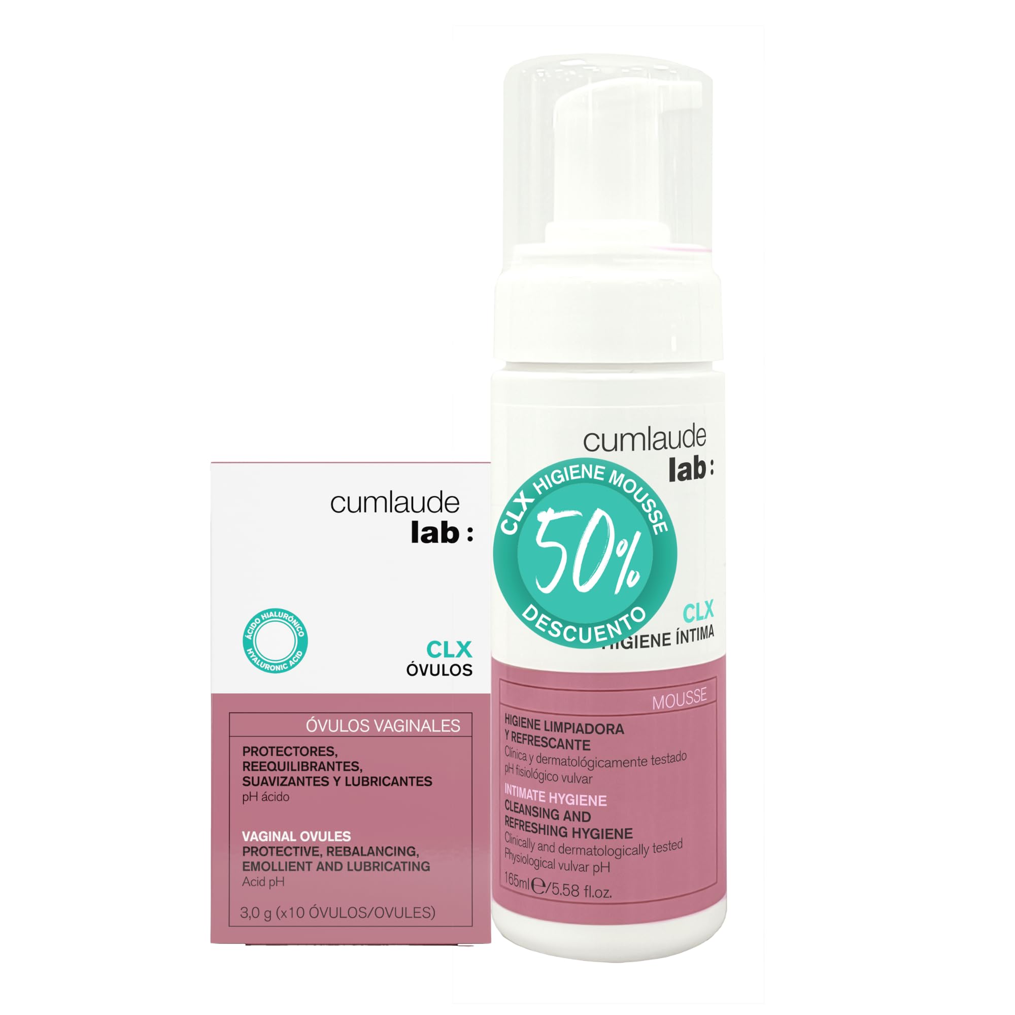CUMLAUDE - Óvulos Vaginales CLX - Suavizante, Calmante y Reequilibrante de la Zona Íntima - 10 Uds — view 5