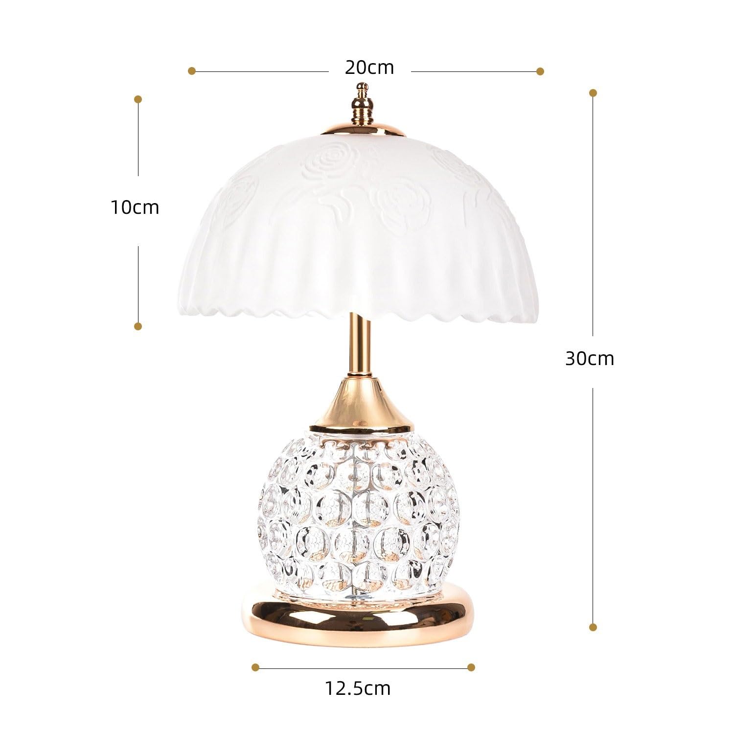 Lampa stołowa lampa biurkowa sypialnia w kształcie diamentu korpus przy łóżku mistrz atmosfera mała lampka nocna sypialnia