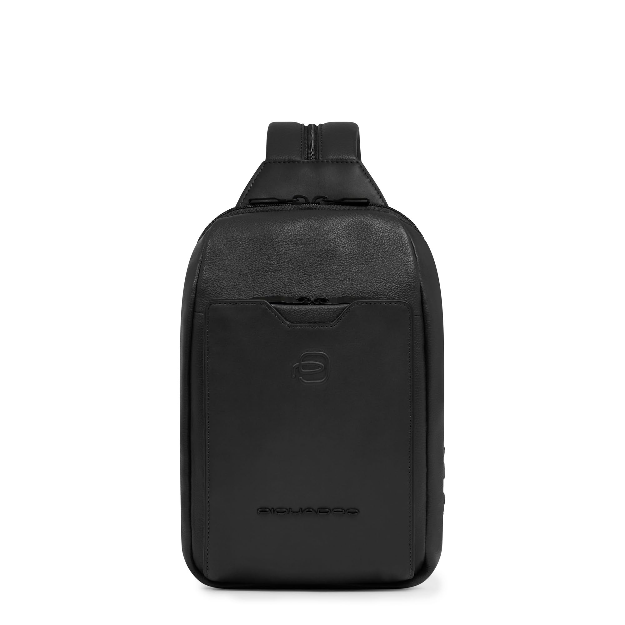 Piquadro Sling bag mit Rucksack-Option Mann Leder schwarz