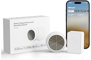 meross Smart Indoor Humidity Temperature Sensor with Apple Home