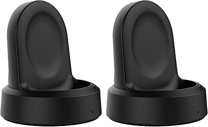 MoKo Caricatore Smartwatch, 2 Set Stazioni di Ricarica Orologio Samsung  Galaxy con Cavo Porta USB, Trasferimento Dati Veloce, Base Ricarica per  Orologio Samsung Galaxy Watch 42mm/46mm，Nero : Amazon.it: Elettronica