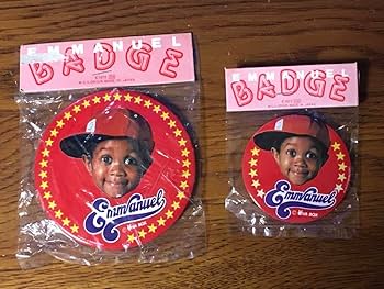 Amazon.co.jp: 80年代 ビンテージ 日本製 エマニエル坊や バッチ 2個